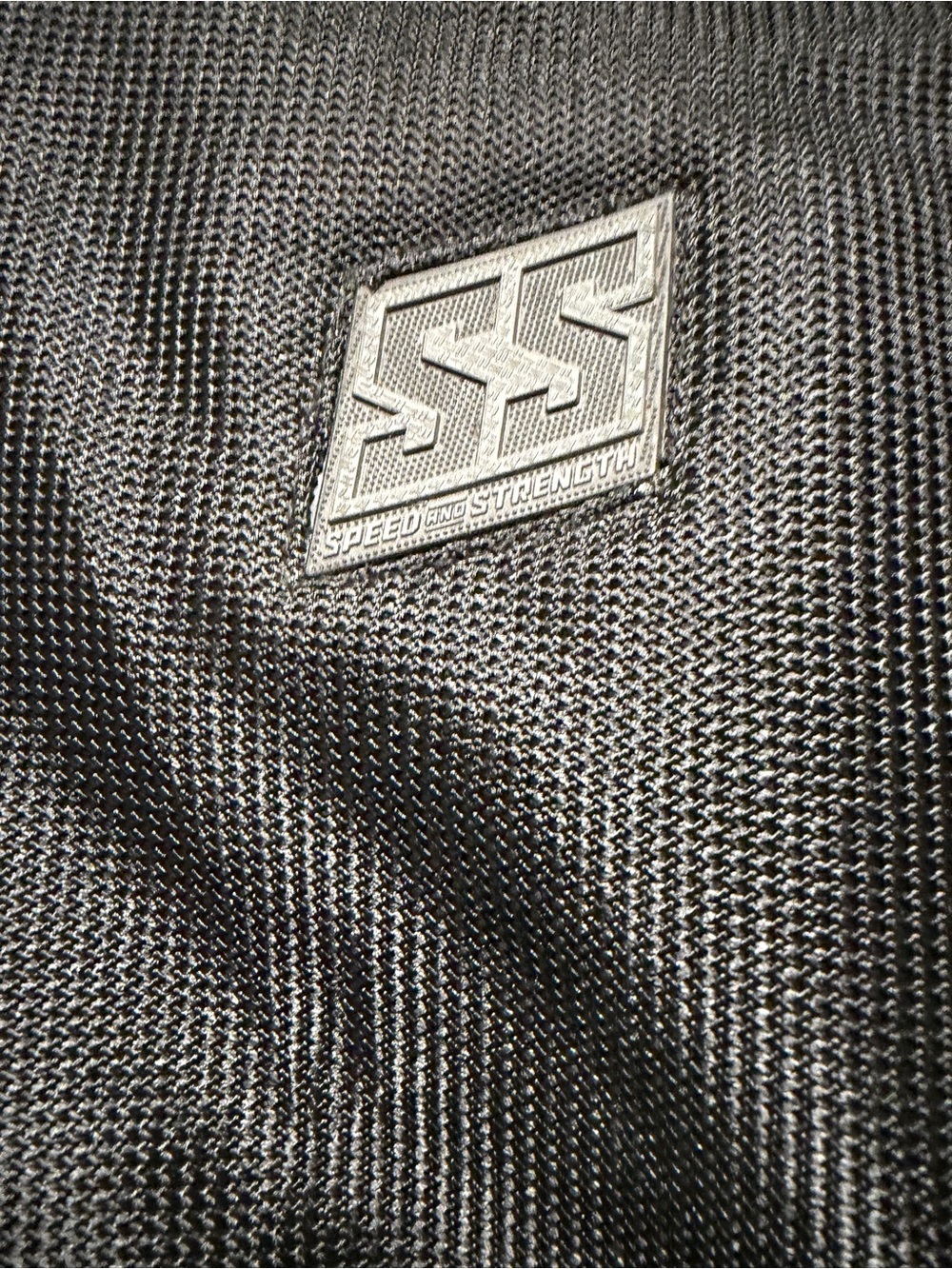 Performance Motorcycle Jacket - Black & Blue Breathable Riding Shell - Picture 12 of 15